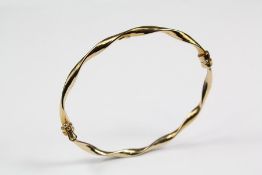 9ct Yellow Gold Bangle