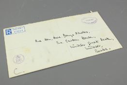 1985 Registered Envelope Hand Addressed from Prince Charles to the Queen's cousin.