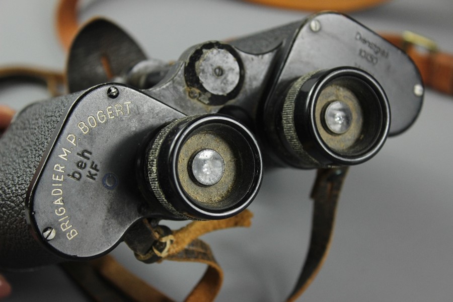 A Pair of WWII German Nazi 10 x 50 Binoculars - Image 3 of 9