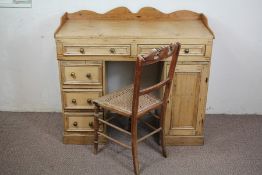 A Pine Desk and Chair