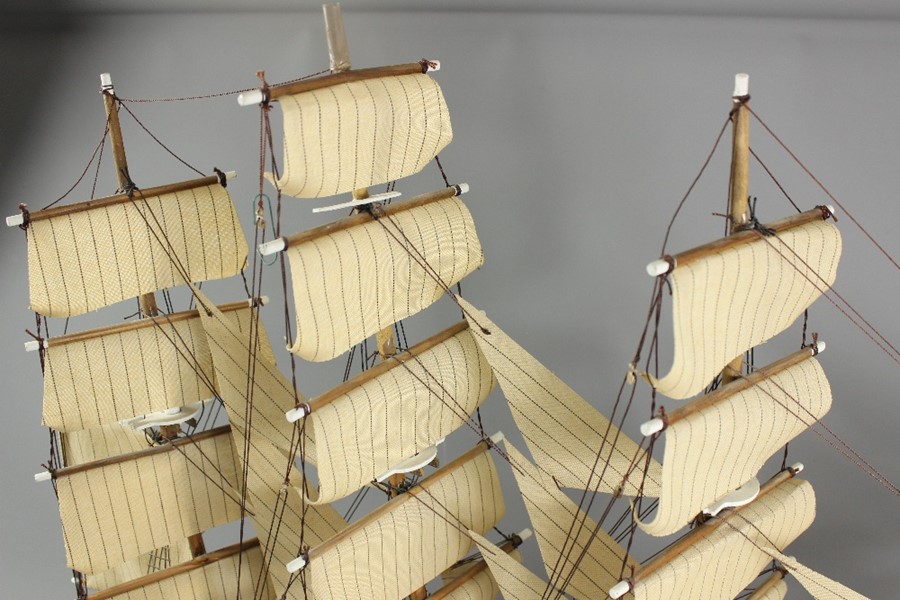 A Model of a Clipper Sailing Ship - Image 4 of 5