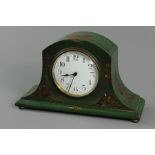 A French Japanned Mantel Clock