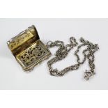 Victorian Silver Vinaigrette