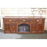 A 19th Century Oak Dresser