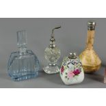 Seven Vintage Perfume Bottles and Atomizers