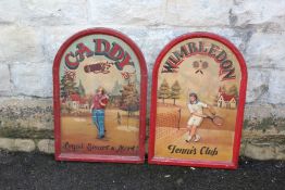Vintage Sporting Panels