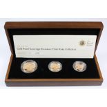 Gold Proof Sovereign Premium Three Coin Collection