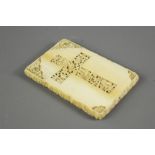 19th Century Cantonese Ivory Card Case