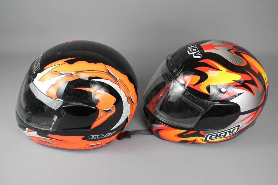 Two Motorbike Helmets - Image 3 of 3