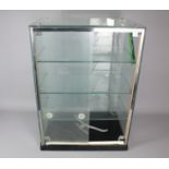 A Seal Glass Display Cabinet