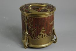 Art Nouveau Tobacco Jar