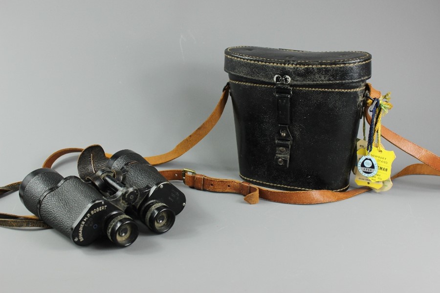 A Pair of WWII German Nazi 10 x 50 Binoculars