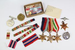 A Group of Five WWII Medals