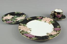 A "Closonne Peony" Part Dinner and Coffee Set