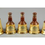 Five Bottles of Bell's Old Scotch Whisky