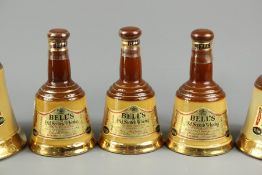 Five Bottles of Bell's Old Scotch Whisky