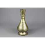 An 18th century Indian Brass Hookah Base