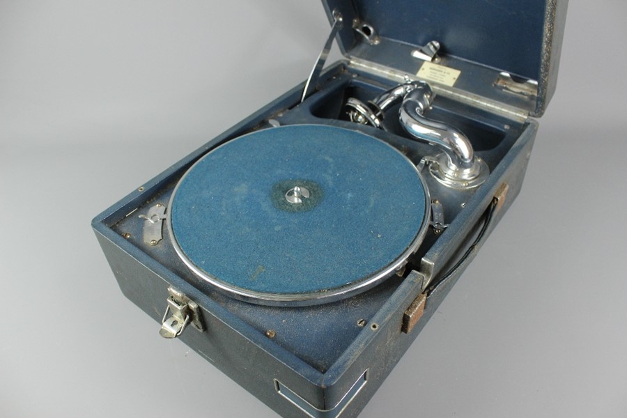 His Master's Voice Portable Gramophone - Image 6 of 7