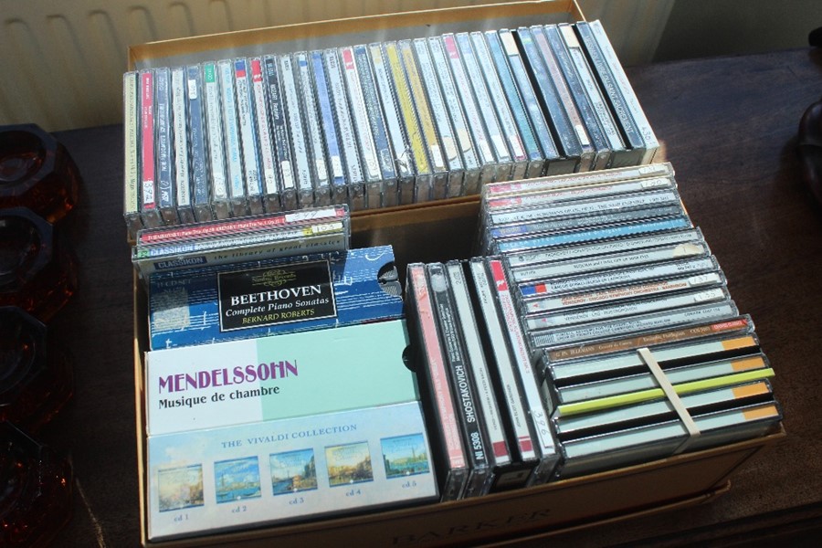 Three Boxes of Classical Compact Discs