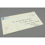 1985 Registered Envelope Hand Addressed from Prince Charles to the Queen's cousin.