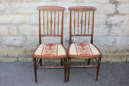 Pair of Arts & Crafts Chairs