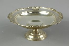 A Silver Pedestal Fruit Bowl