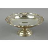 A Silver Pedestal Fruit Bowl