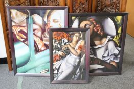 After Tamara de Lempicka Canvas