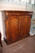 A Rosewood Veneer Chiffonier