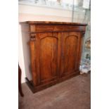 A Rosewood Veneer Chiffonier