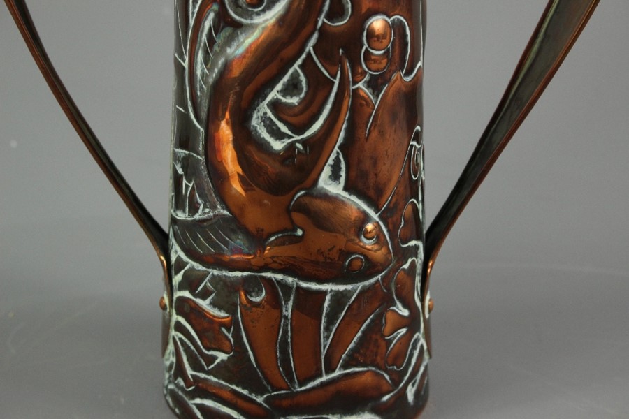 An Arts and Crafts Copper Jug - Image 2 of 4