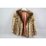 A Vintage Ocelot Fur Coat