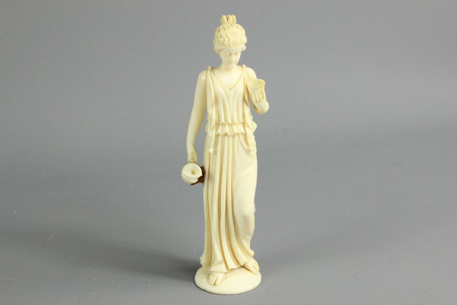 Antique Carved Ivory Figurine