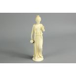 Antique Carved Ivory Figurine