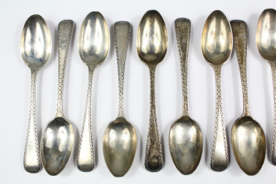 Twelve Silver teaspoons - Image 2 of 3