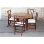 19th Century Mahogany Drop Leaf Table