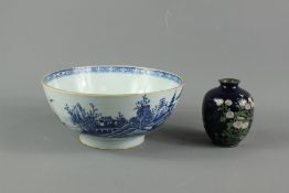 A Blue and White Chinese Bowl