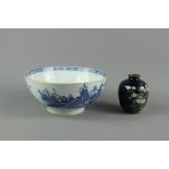 A Blue and White Chinese Bowl