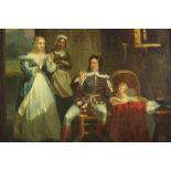 French Late 18th/ Early 19th Century Oil on Canvas