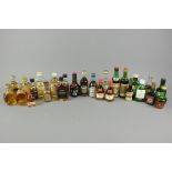 Selection of Twenty Six Miniature Bottles of Liquor