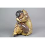 Lladro Eskimo Boy Sleeping