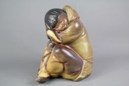 Lladro Eskimo Boy Sleeping