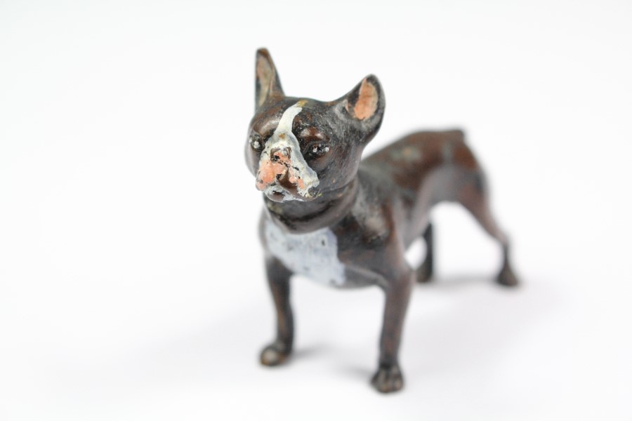 Bronze Cold Painted French Bulldog - Image 4 of 4