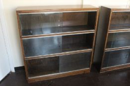 Vintage Minty Mahogany Bookcase