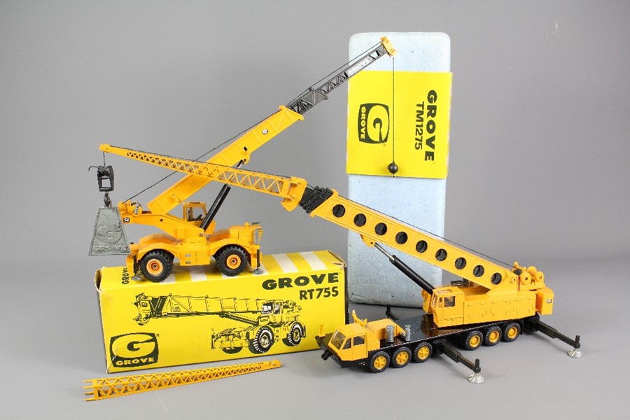 West German Diecast Grove RT75S Crane