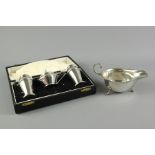 An Art Deco Cruet Set