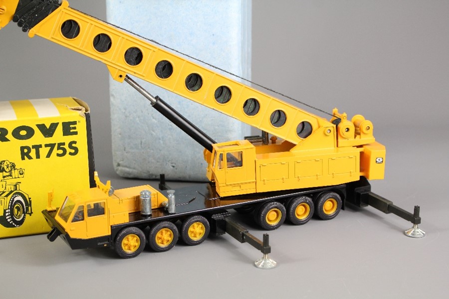 West German Diecast Grove RT75S Crane - Image 3 of 5