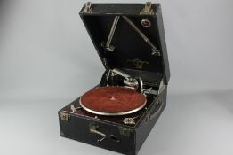 Vintage Columbia Portable Gramophone