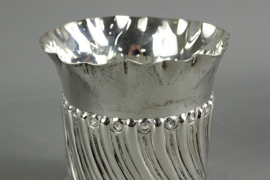 A Silver Beaker/Bottle Coaster - Image 2 of 4