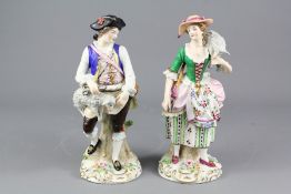 Two Sitzendorf Figurines